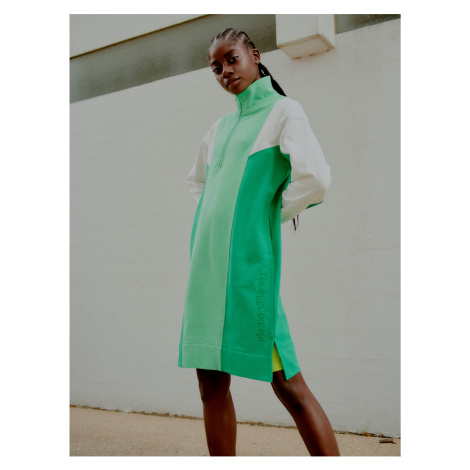 Zelené dámské mikinové šaty The Jogg Concept