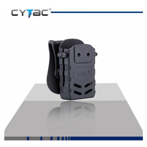 Pouzdro na zásobník Cytac® AR15, M4, M16 s klipem na opasek - černé