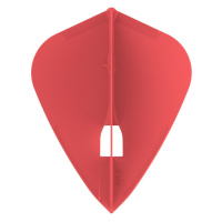 Letky na šipky L-Style Pro L4 Kite, červené