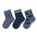 Sterntaler Dětské ponožky 3-pack medvěd inkoustově modré