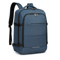 Konofactory Modrý objemný cestovní batoh do letadla 