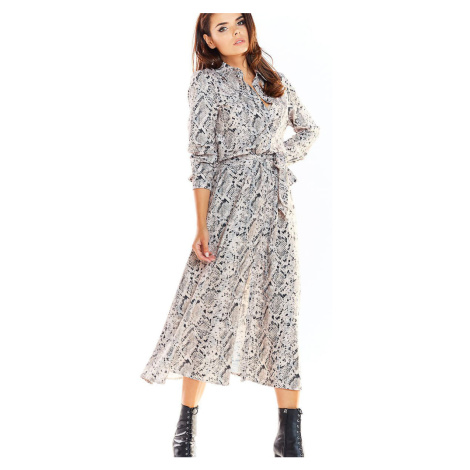 Šaty awama model 139530 Grey