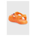 Dětské sandály Crocs ISABELLA CHARM SANDAL oranžová barva