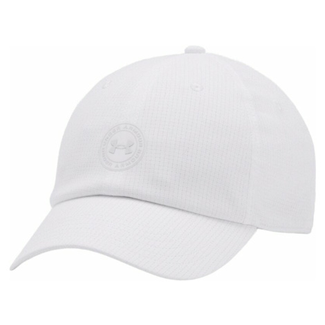 Under Armour Women's Iso-Chill Armourvent Adjustable Cap White/Distant Gray Kšiltovka