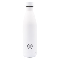 Nerezová termolahev COOL BOTTLES Mono White třívrstvá 750ml