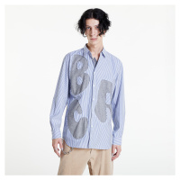 Košile Comme Des Garçons SHIRT Mens Shirt Woven Striped White / Blue