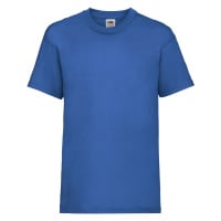 Blue Fruit of the Loom Cotton T-shirt