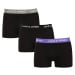 3PACK pánské boxerky Jack and Jones černé (12268482)