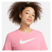 Nike DRI-FIT SWOOSH Dámské tričko, růžová, velikost