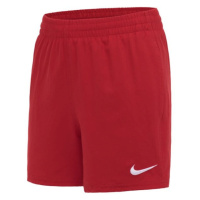 Nike ESSENTIAL 4 Chlapecké koupací šortky, červená, velikost