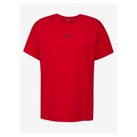 Červené pánské tričko HUGO Hugo Boss
