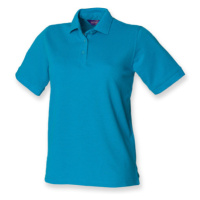 Henbury Dámské polo triko H401 Turquoise