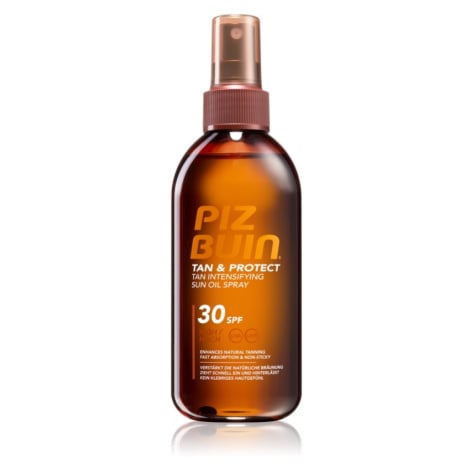 Piz Buin Tan & Protect ochranný olej urychlující opalování SPF 30 150 ml