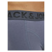 Sada tří pánských boxerek v černé, šedé a modré barvě Jack & Jones