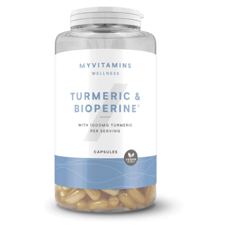 Kurkuma & BioPerine® kapsle - 180Kapsle Myvitamins