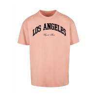 L.A. College Oversize Tee jantarové