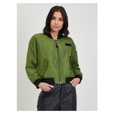 Zelený dámský bomber Pepe Jeans Anette - Dámské