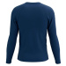 Compressport TRAINING TSHIRT LS Pánské tréninkové triko s dlouhým rukávem, modrá, velikost