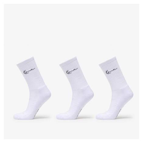 Karl Kani Signature Socks 3-Pack White