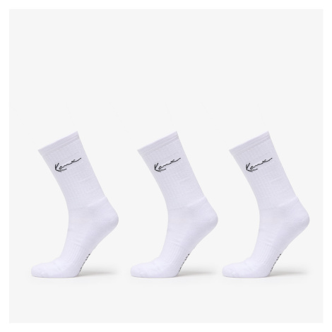 Ponožky Karl Kani Signature Socks 3-Pack White