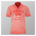 Pánské tričko CASA MODA korálové barvy 11863