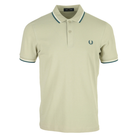 Fred Perry Twin Tipped Shirt Šedá