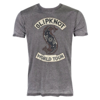 Tričko metal pánské Slipknot - World Tour - ROCK OFF - SKBO02MC
