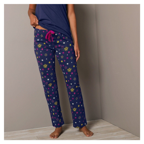 Dlouhé pyžamové kalhoty Estrella s potiskem hvězdiček Blancheporte