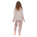 Dětské pyžamo dlouhé Doctor Nap 4570 beige