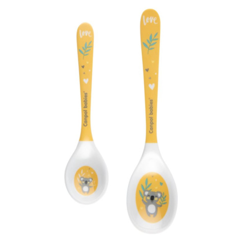 Canpol babies Exotic Animals Spoon lžička Yellow 2 ks