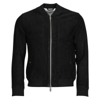 Selected SLHARCHIVE BOMBER SUEDE Černá