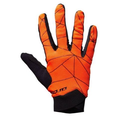 Arcore BREATHLITE Pánské dlouhoprsté cyklistické rukavice, oranžová, velikost