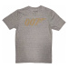 James Bond 007 tričko, No Time To Die &amp; Logo Grey, pánské