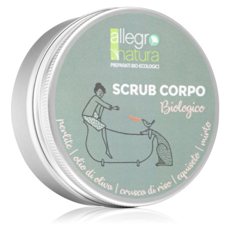 Allegro Natura Organic tělový peeling 200 ml