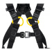 Postroj Petzl Newton European version Black/yellow