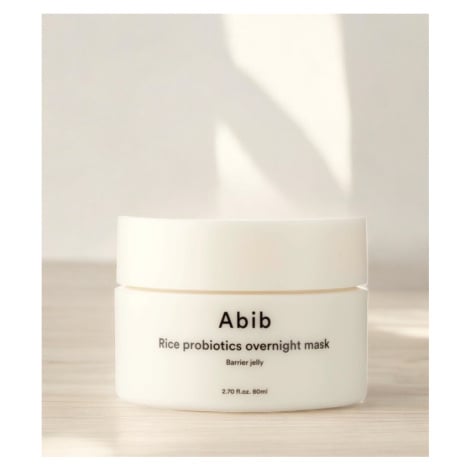 Abib - Rice Probiotics Overnight Mask Barrier Jelly - Noční gelová rýžová maska s probiotiky 80 