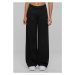 Urban Classics / Ladies Organic Pleated Cotton Pants black