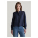 KOŠILE GANT REG TEXTURE BLOUSE EVENING BLUE