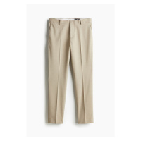 H & M - Společenské kalhoty Slim Fit - béžová