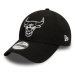Kšiltovka New Era 9FORTY NBA Essential outline Chicago Bulls Strapback Black