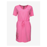 Růžové dámské šaty LOAP ABZOKA