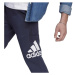 adidas BIG LOGO PANTS Pánské tepláky, tmavě modrá, velikost