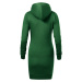 Malfini Snap Dámské mikinové šaty 419 lahvově zelená