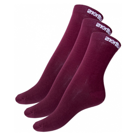 3PACK ponožky Horsefeathers červené (AW017C) S