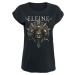 Eleine Crowned Dámské tričko černá