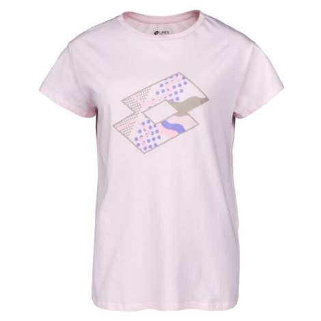 Lotto LOSANGA TEE Dámské tričko, růžová, velikost