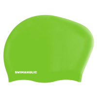 Plavecká čepice na dlouhé vlasy swimaholic long hair cap zelená