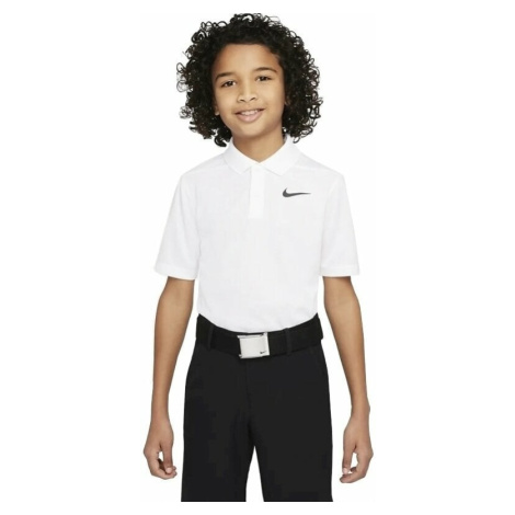 Nike Dri-Fit Victory Boys Golf White/Black Polo košile