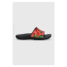 Pantofle Crocs Classic Hyper Real dámské, červená barva, 208376