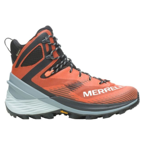 Merrell ROGUE HIKER MID GTX Pánské outdoorové boty, oranžová, velikost 45